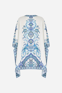 Camilla - Short Lace Up Kaftan Top