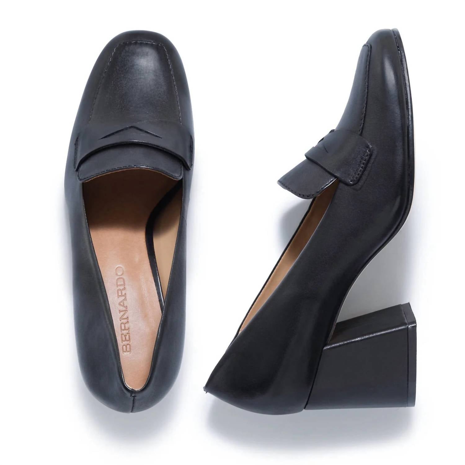Bernardo - Women's Nessa Block Heel Loafer