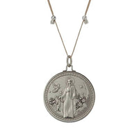 &Livy - Women's Mother Mary and Archangel Michael Protection Necklace