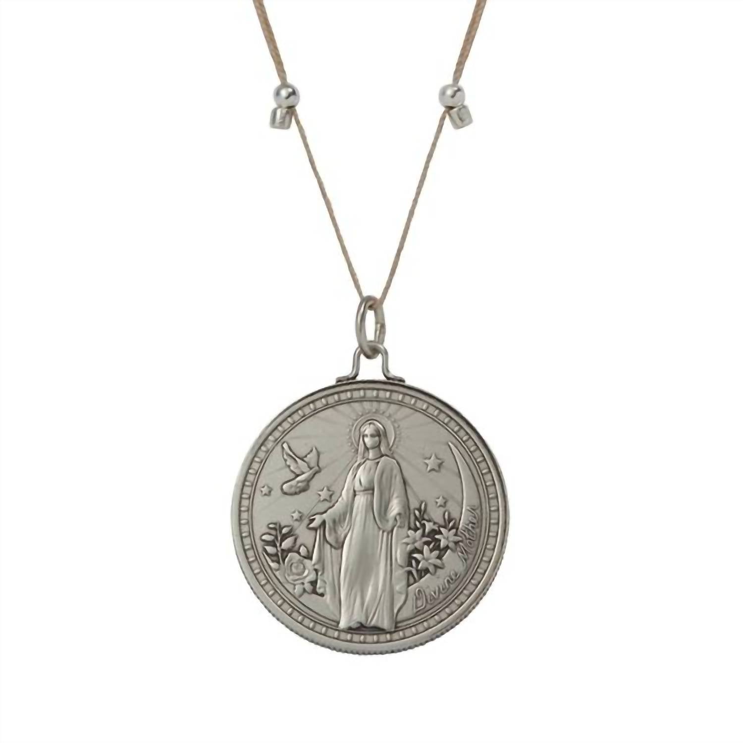 &Livy - Women's Mother Mary and Archangel Michael Protection Necklace
