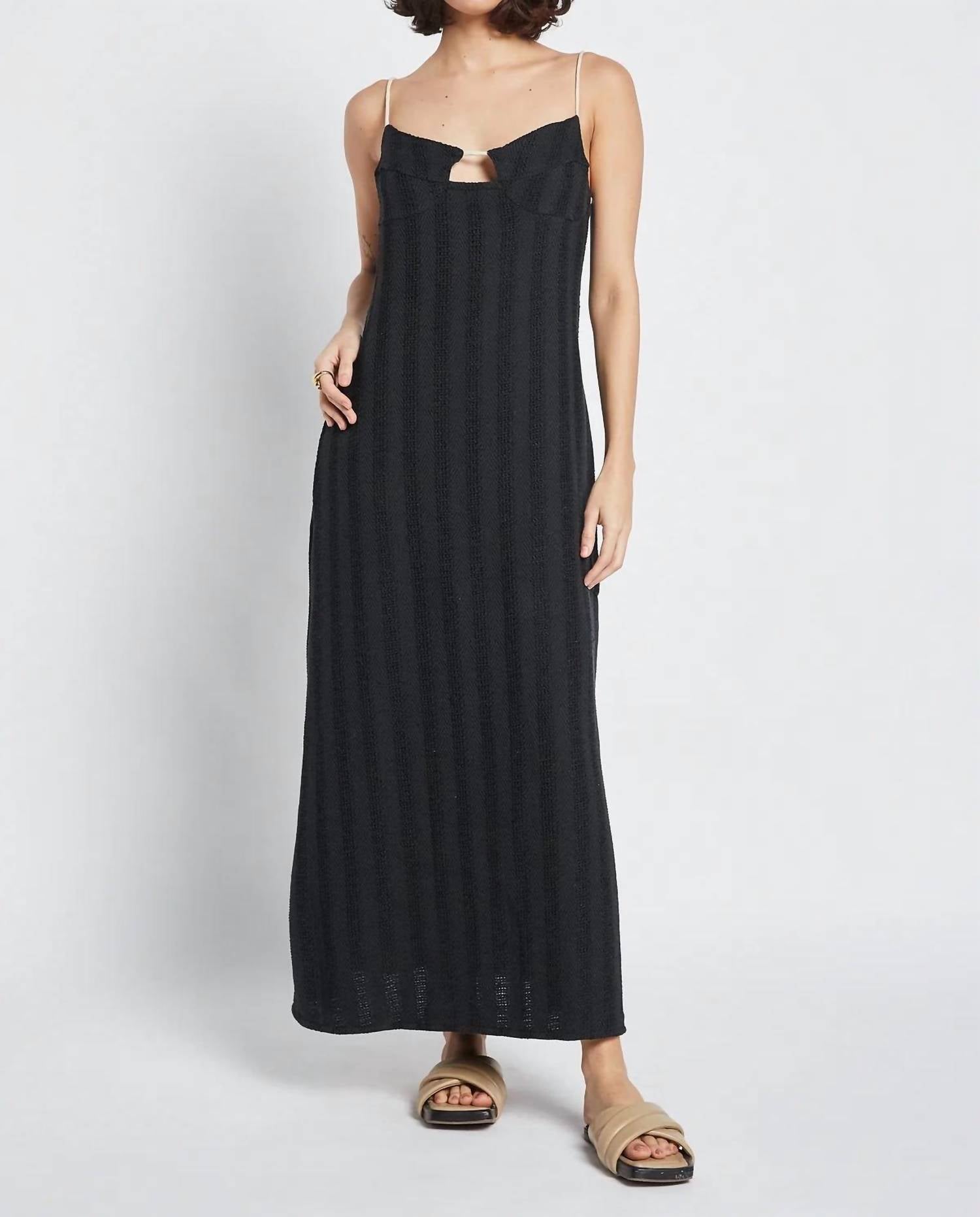 Be Sunset Aria Mai Dress in black - women's dress