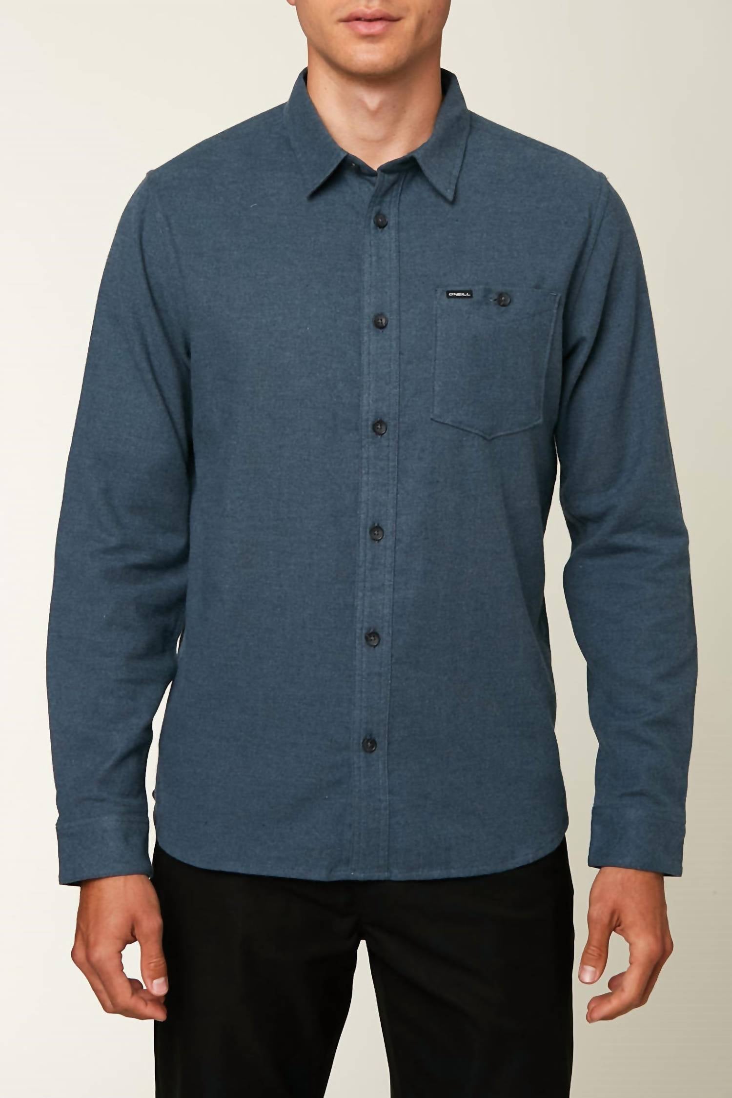 O'Neill - Redmond Solid Stretch Flannel Shirt