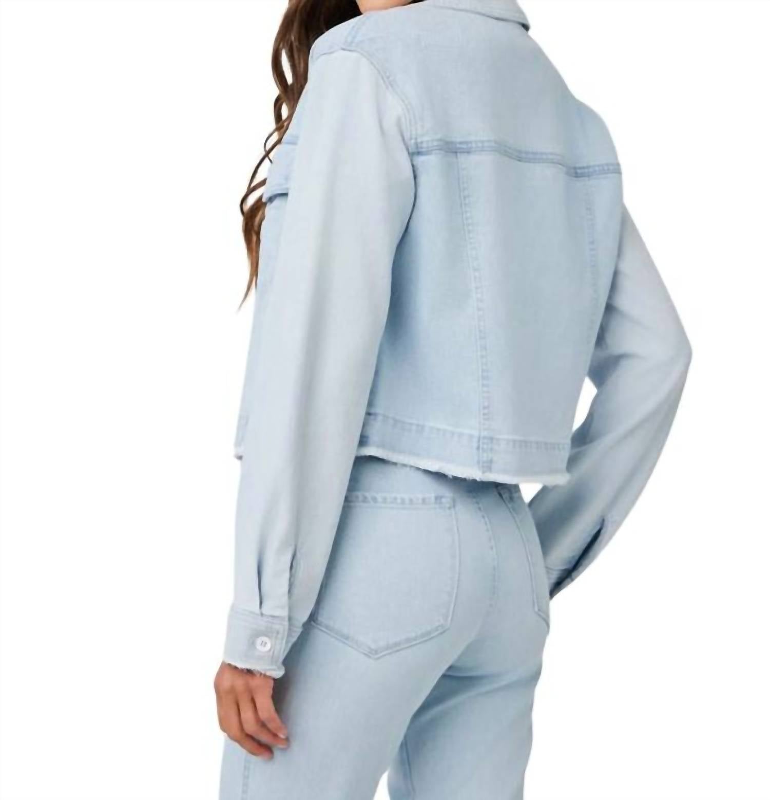 Bella Dahl - Coco Fray Mix Denim Jacket