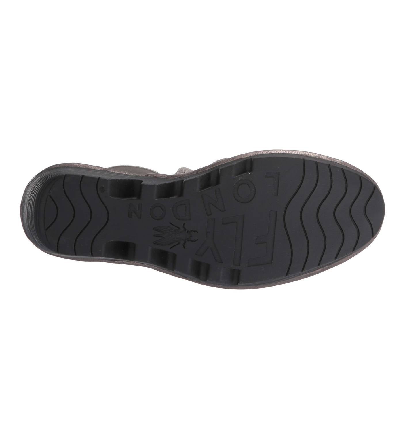 FLY LONDON Women's Paco Wedge Shoes in pewter - women's shoe - view 6