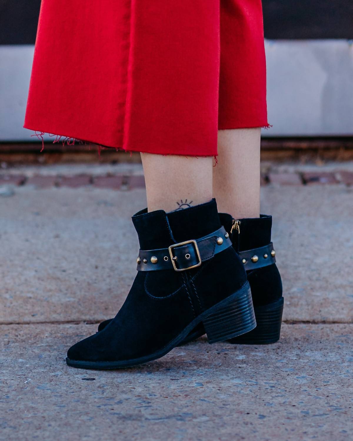 Clarks - Women's Morzine Buckle Suede Boots