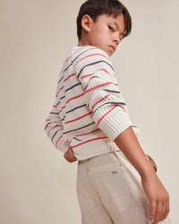Búho - Tom Stripe Sweater Top