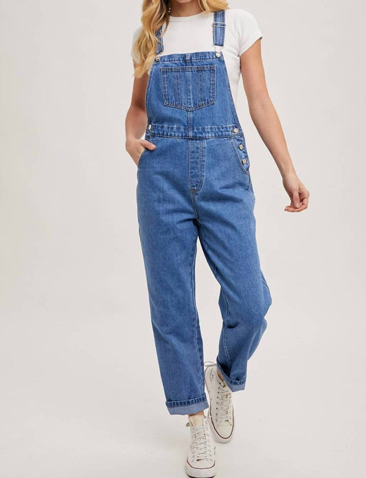 Bluivy - Denim Straight leg Overalls