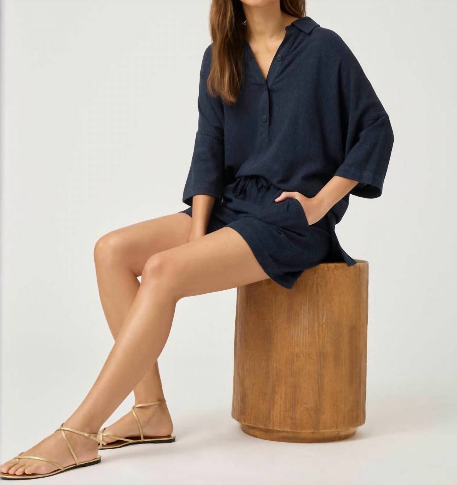 Splendid - Coastal 3/4 Sleeve Top