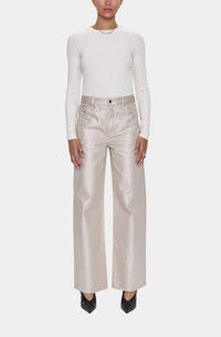 Pistola - Tate High Rise Bowed Wide Leg Jeans