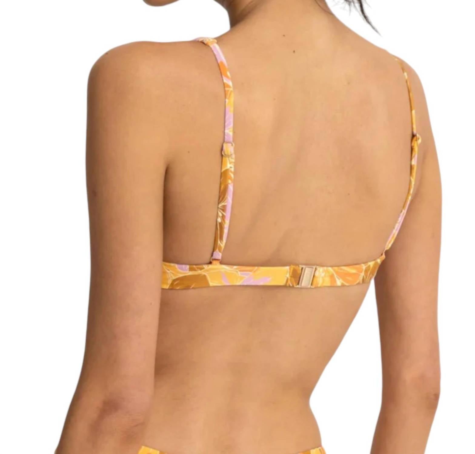 Rhythm. - Mahana Floral Underwire Bikini Top