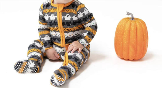 Angel Dear - Halloween Paper Garland Glow in The Dark Footie