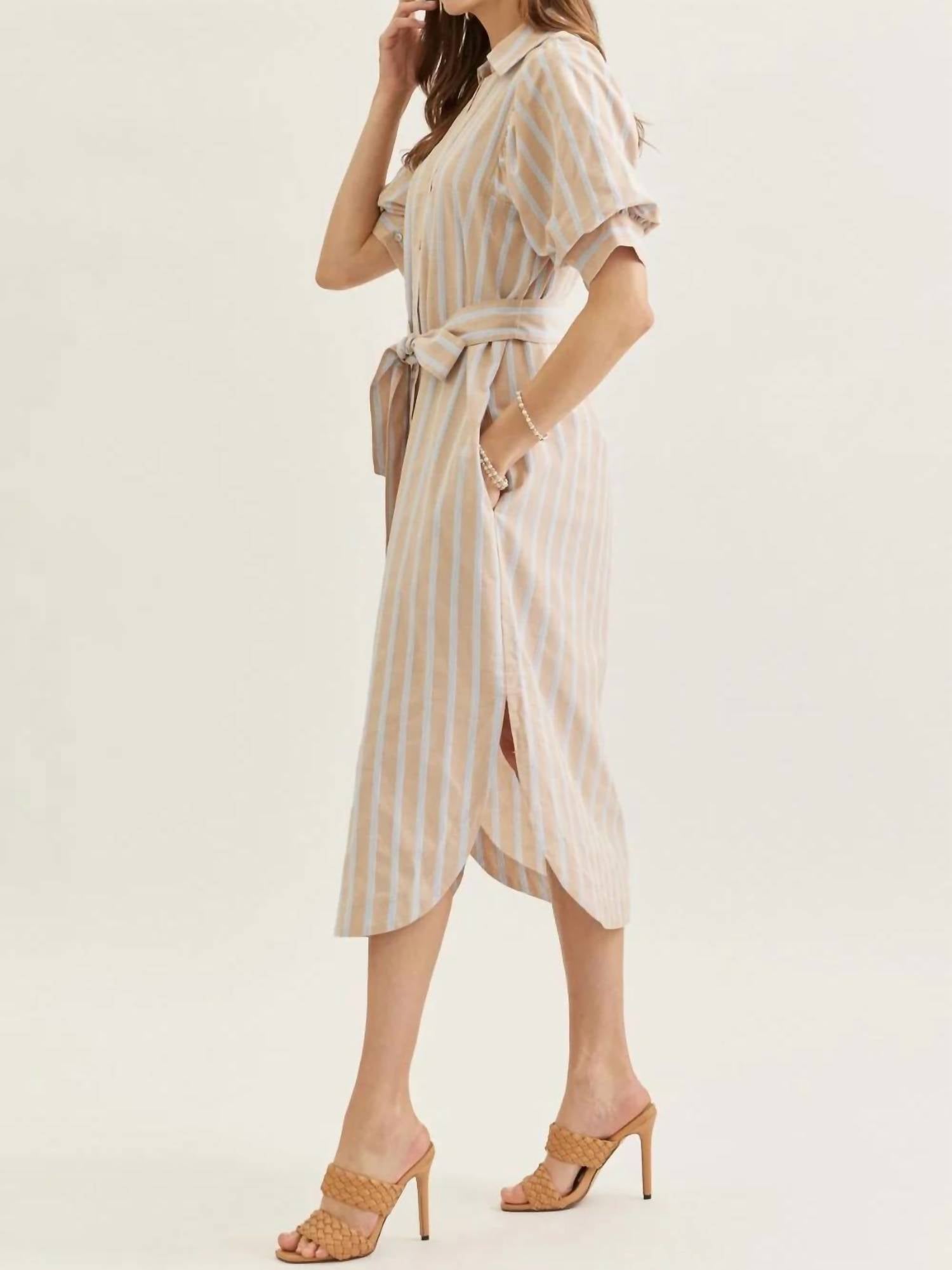 Entro - Coastal Midi Dress