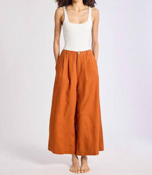 Mille - Avie Linen Wide Leg Pants