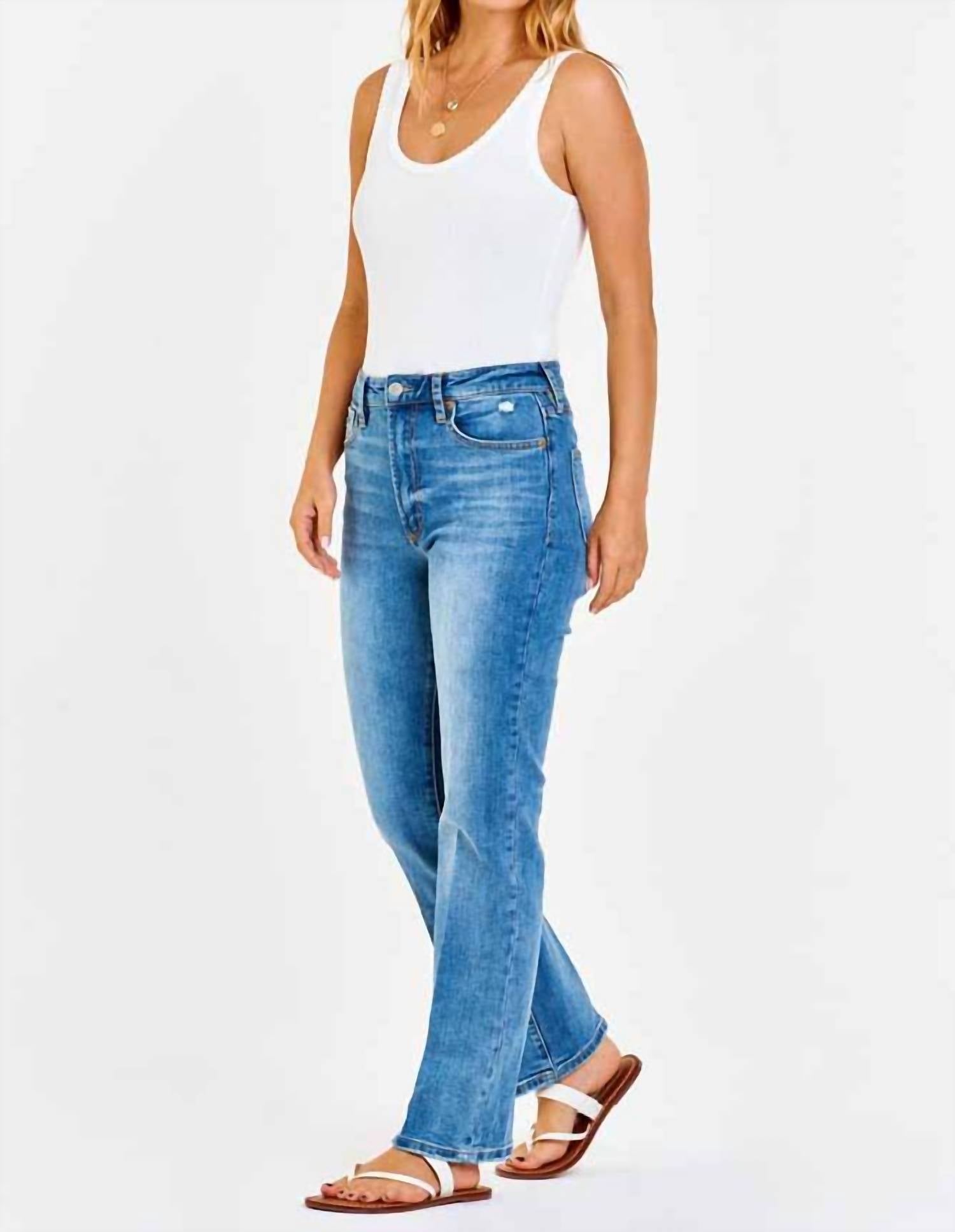 DEAR JOHN DENIM Paris Super High Rise Bootcut Jeans in centerville - women's jeans