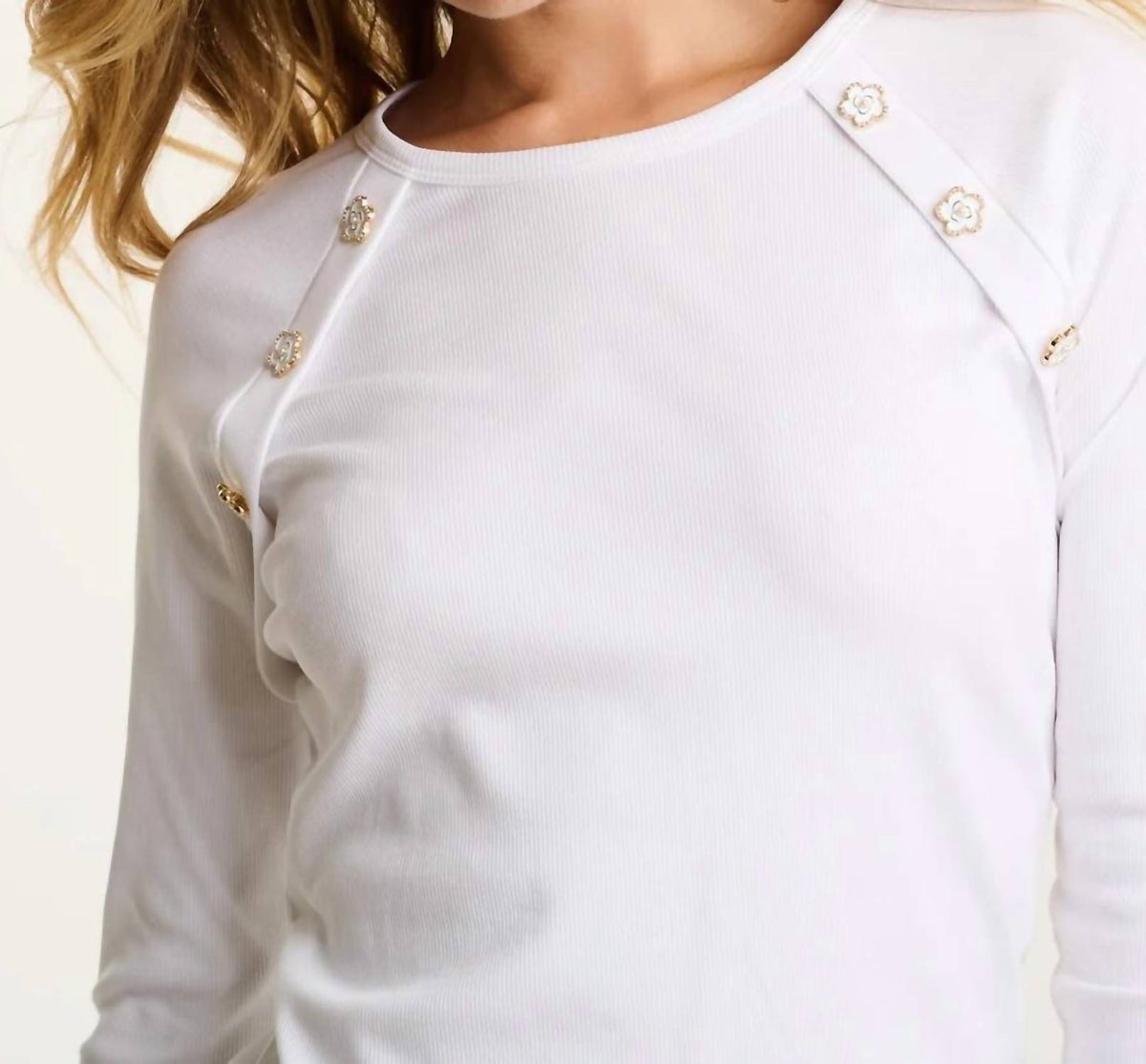 Lisa Todd - Pure Pima Rib Raglan Top