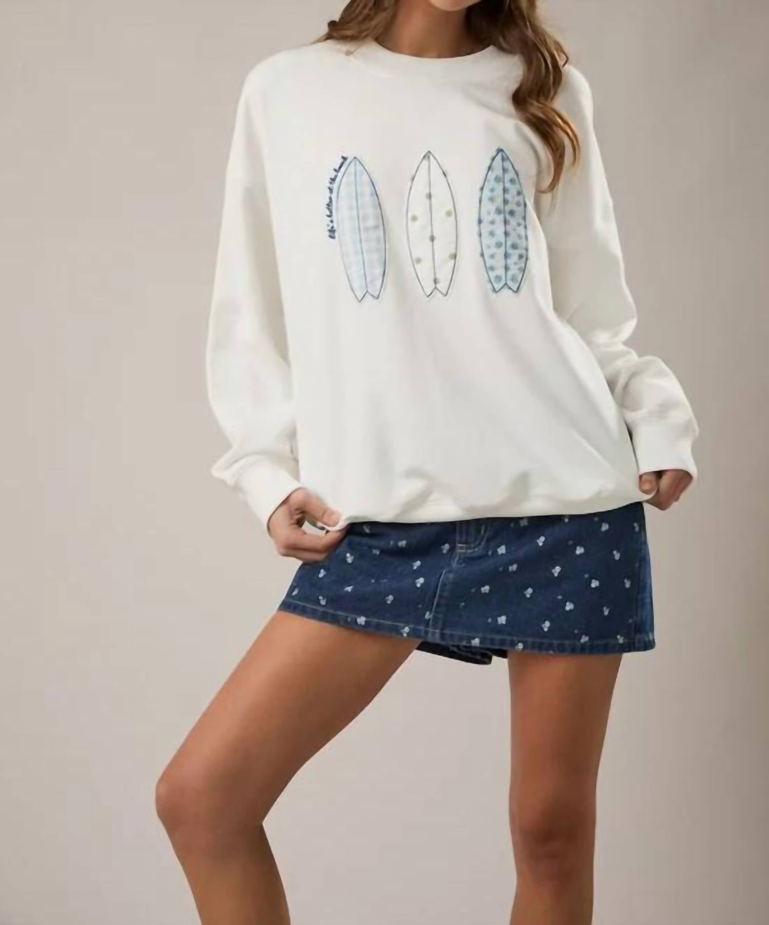 Le Lis - Coastal Boardwalk Pullover