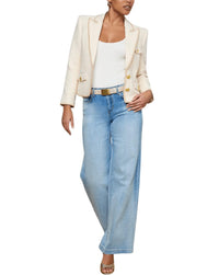 L'Agence - Wylla Shirt Structured Blazer