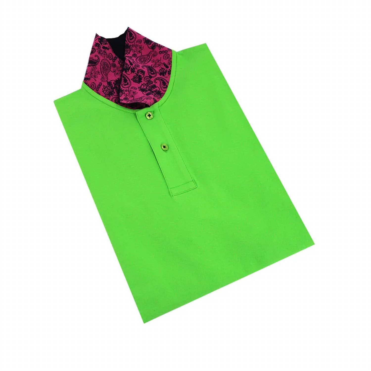 Eight X - Double Sided Paisley Print Collar Polo