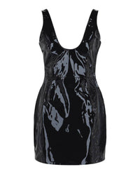 Salvatore Ferragamo - Women's Patent Leather Mini Dress