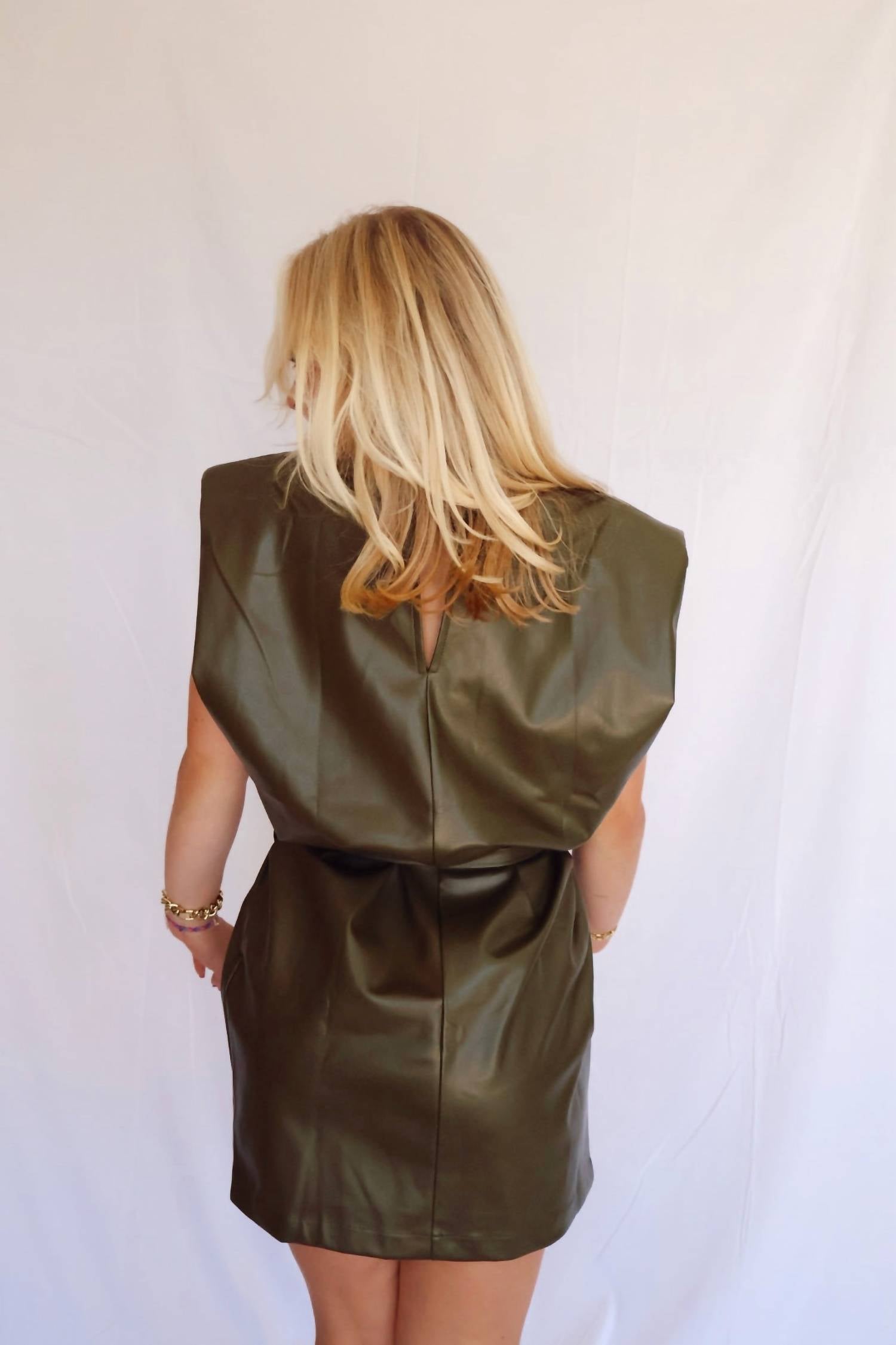 Glam - Mock Neck Mini Dress