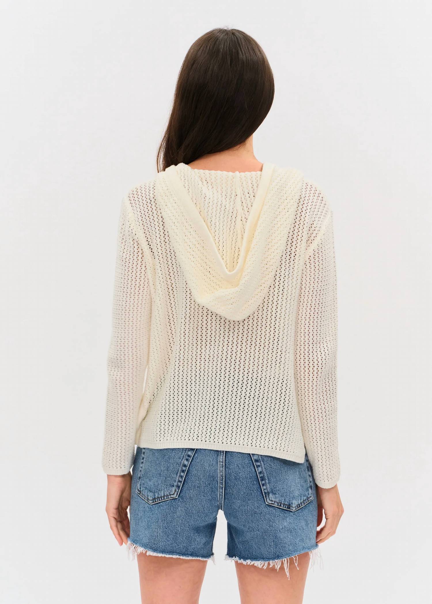 Six/Fifty - Drift Crochet Hoodie