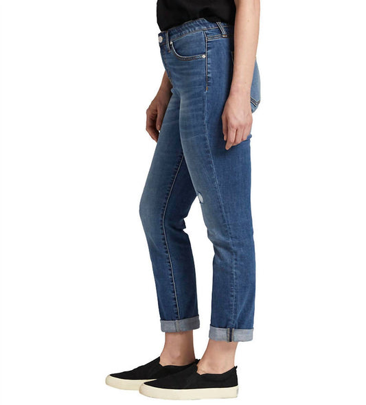 Carter Mid Rise Girlfriend Jean