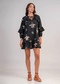 Aether Concept - Bug Short Embroidered Dress