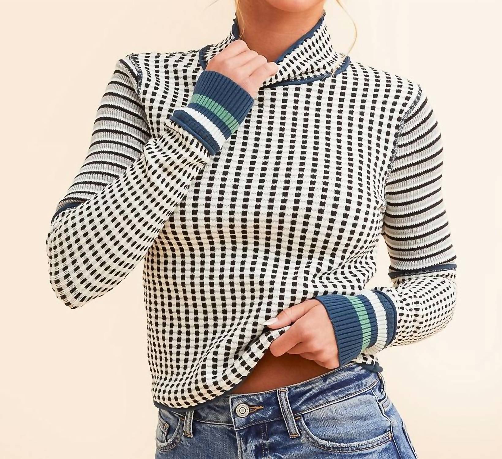 Free People - Gamer Cuff Sweater