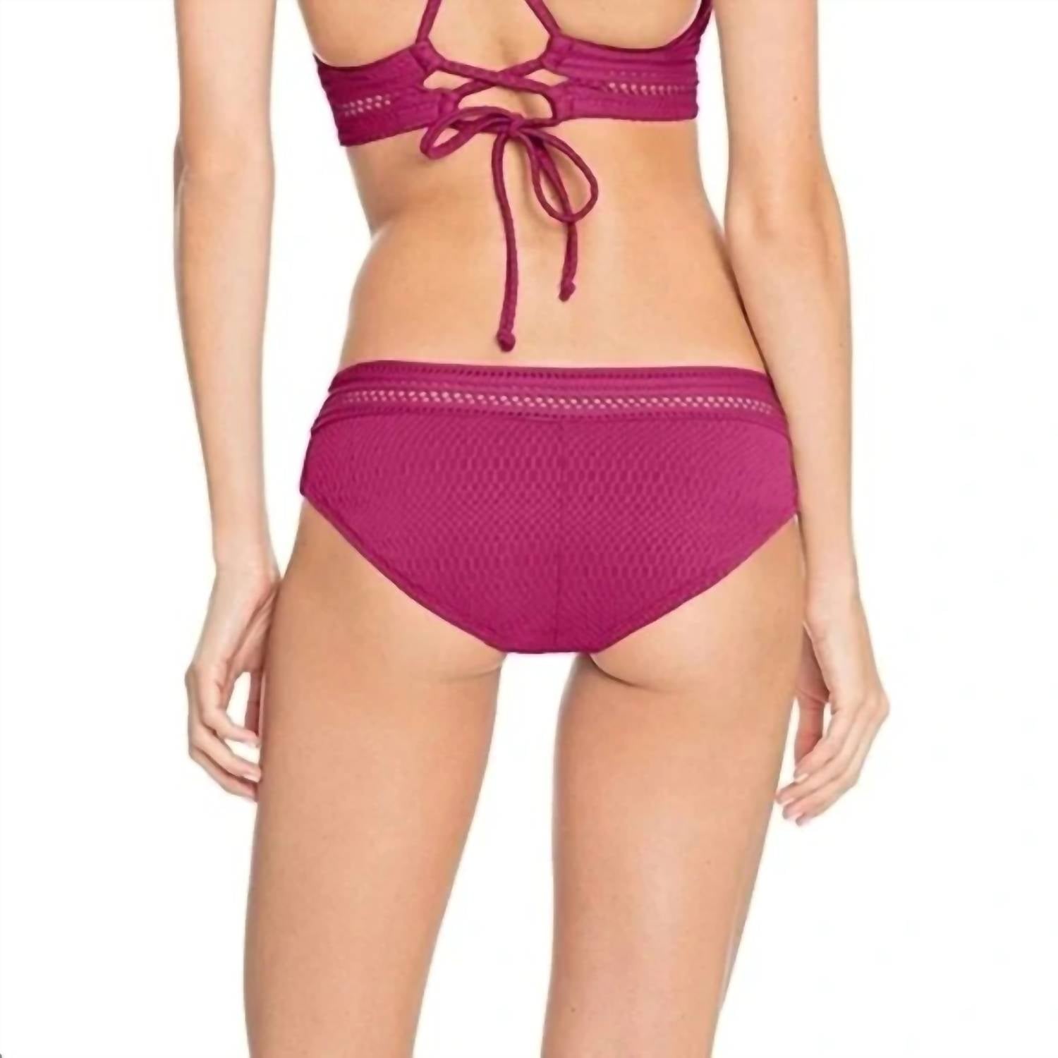 Robin Piccone - PERLA CROCHET BANDED BOTTOM