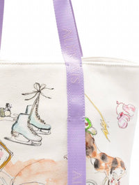 Alemais - Anouk Scene Canvas Tote