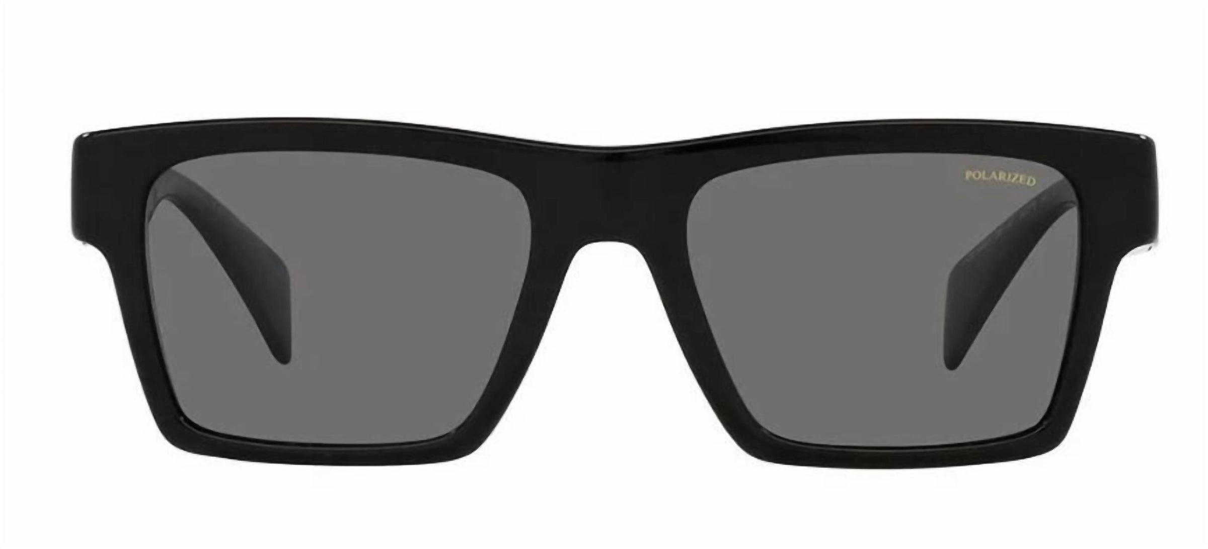 Versace - Woman's Full Rim Rectangular Polarized Sunglasses 4445 - Gb1 - 81