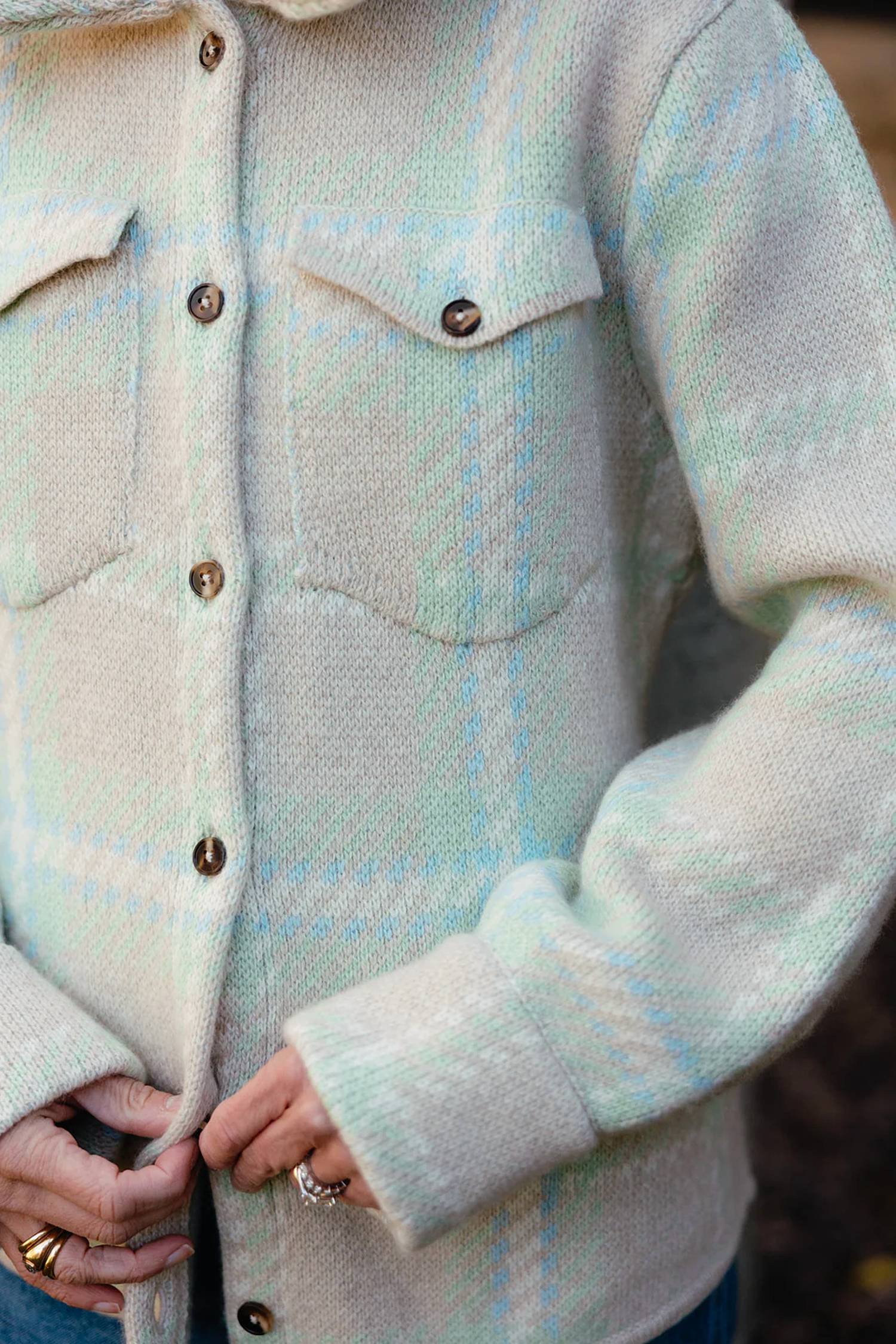 Powder Puff Collection - Cashmere Work Shirt