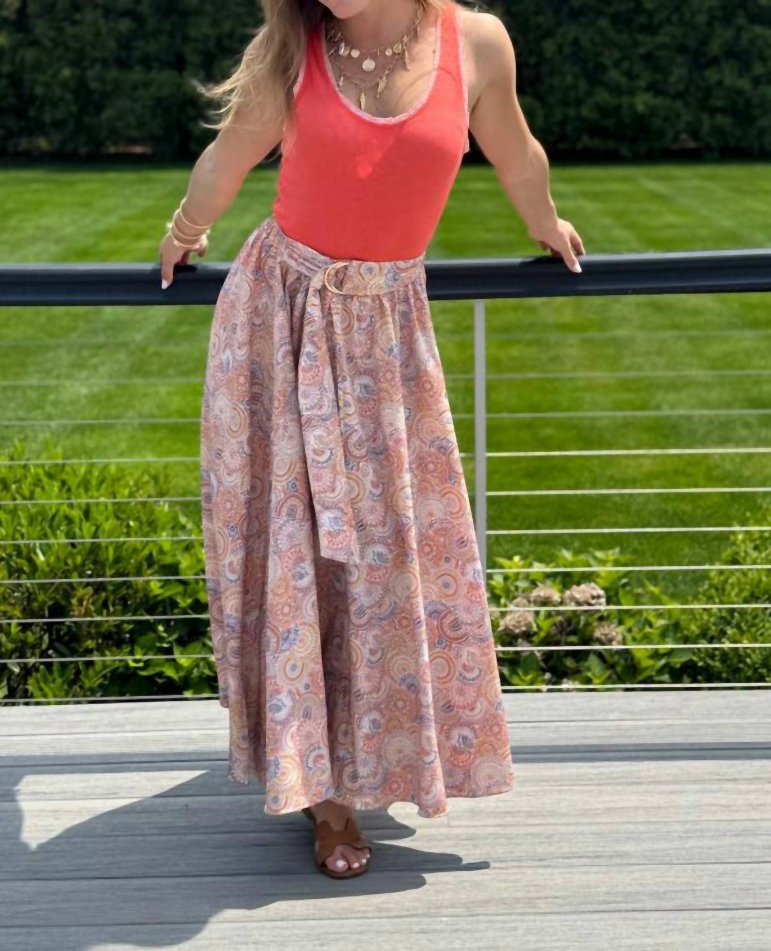 Bishop + Young - Camryn Summer Midi Skirt