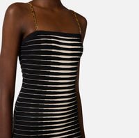 Elisabetta Franchi - Jacquard Zebra Knit Dress