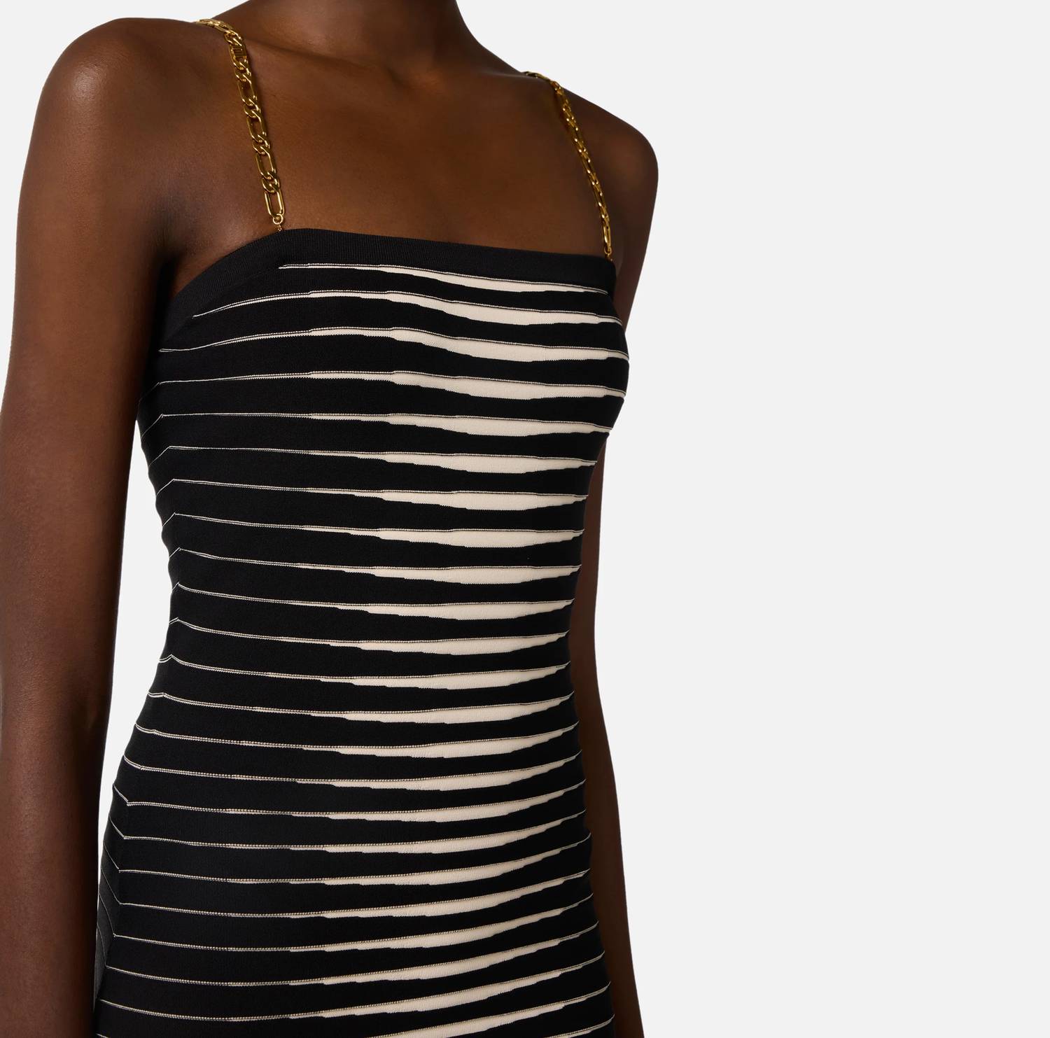 Elisabetta Franchi - Jacquard Zebra Knit Dress