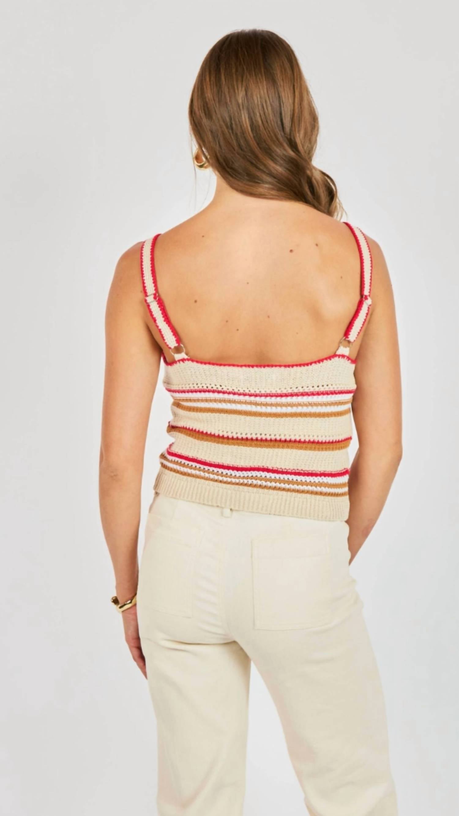 Sadie & Sage - Cloud Sweater Tank Top