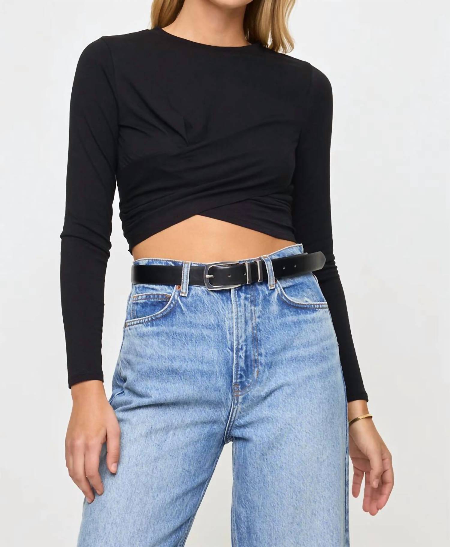 L*Space - Marseille Long Sleeve Crop Top