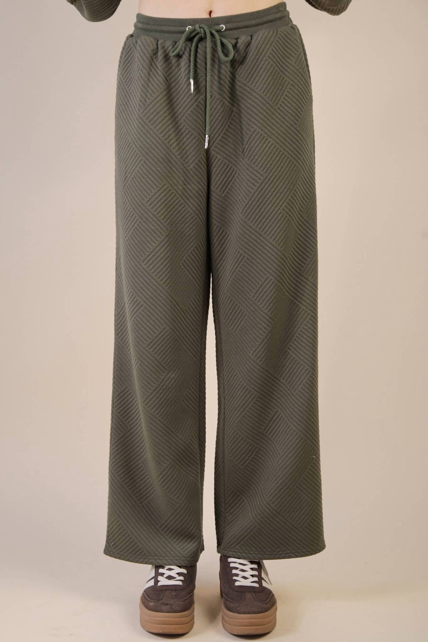 Very J - Textured Casual Comfy Set