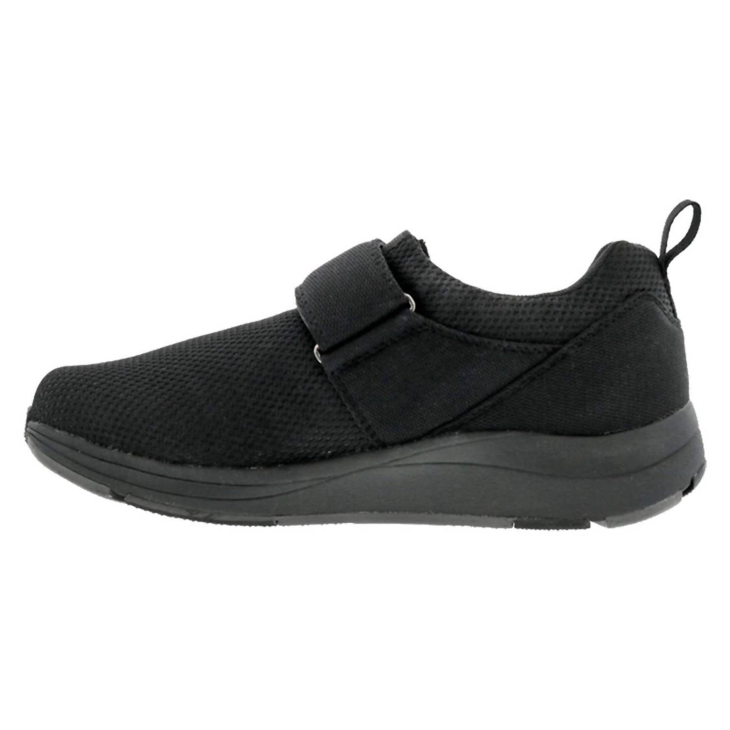 DREW Men's Official Athletic Shoes in black mesh - men's shoe - alternate view