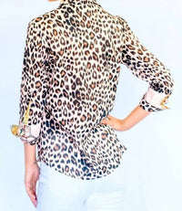 Dizzy-Lizzie - Cheetah Print Rome Shirt