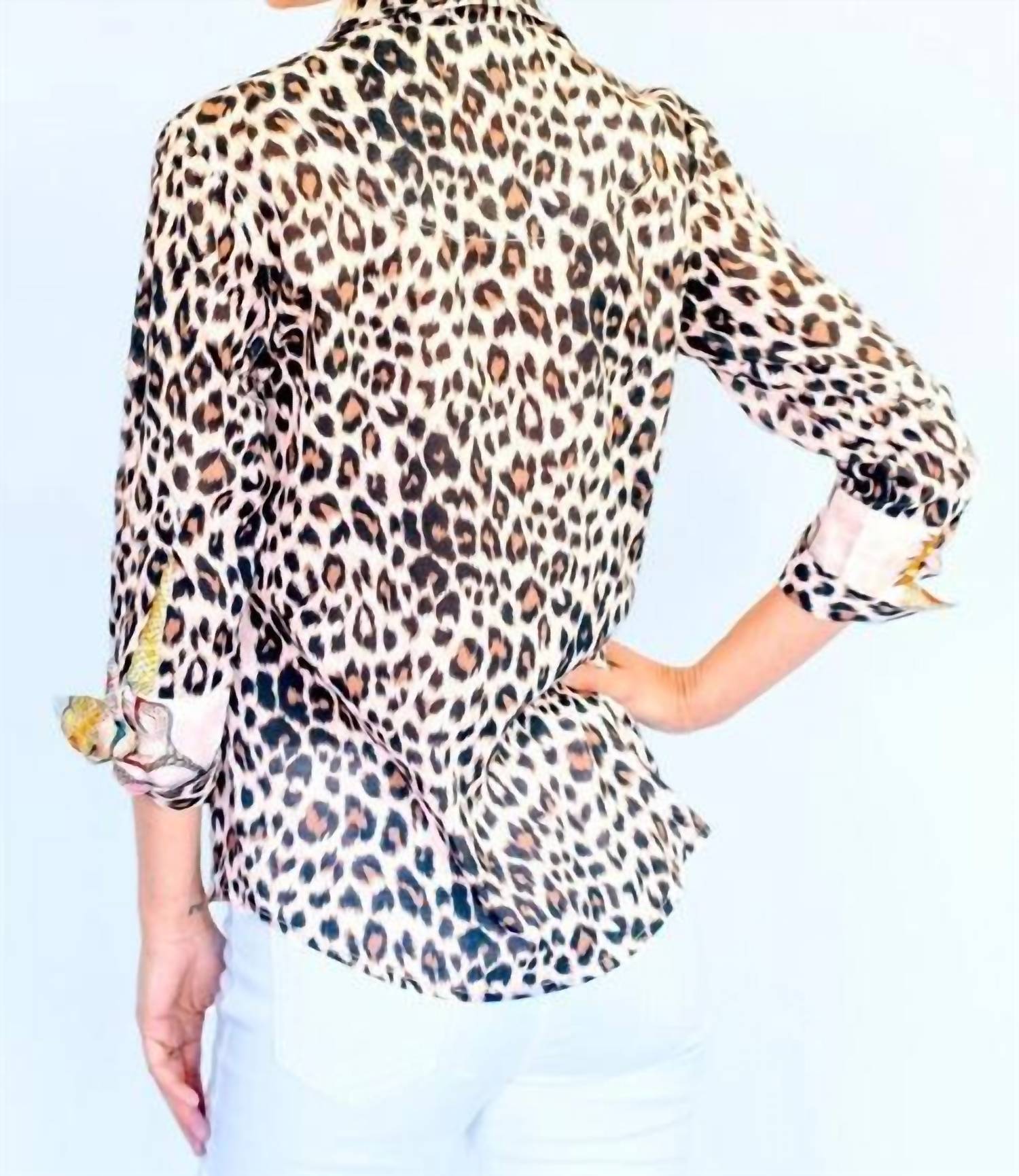 Dizzy-Lizzie - Cheetah Print Rome Shirt