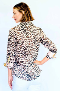 Dizzy-Lizzie - Cheetah Print Rome Shirt