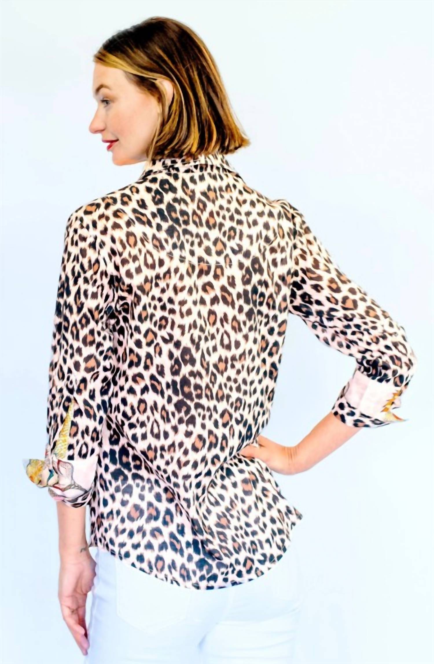 Dizzy-Lizzie - Cheetah Print Rome Shirt
