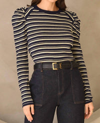 Greylin - Wally Stripe Knit Top