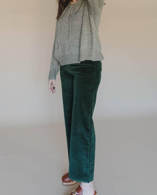 Entro - Callie Corduroy Wide Leg Pants