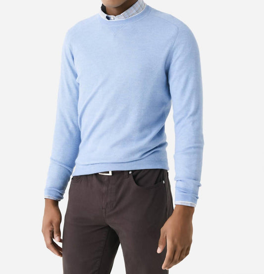 Peter Millar - Voyager Cashmere Silk Saddle Shoulder Sweater