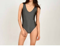 Rd International - Valentina V Neck Sleeveless Bodysuit
