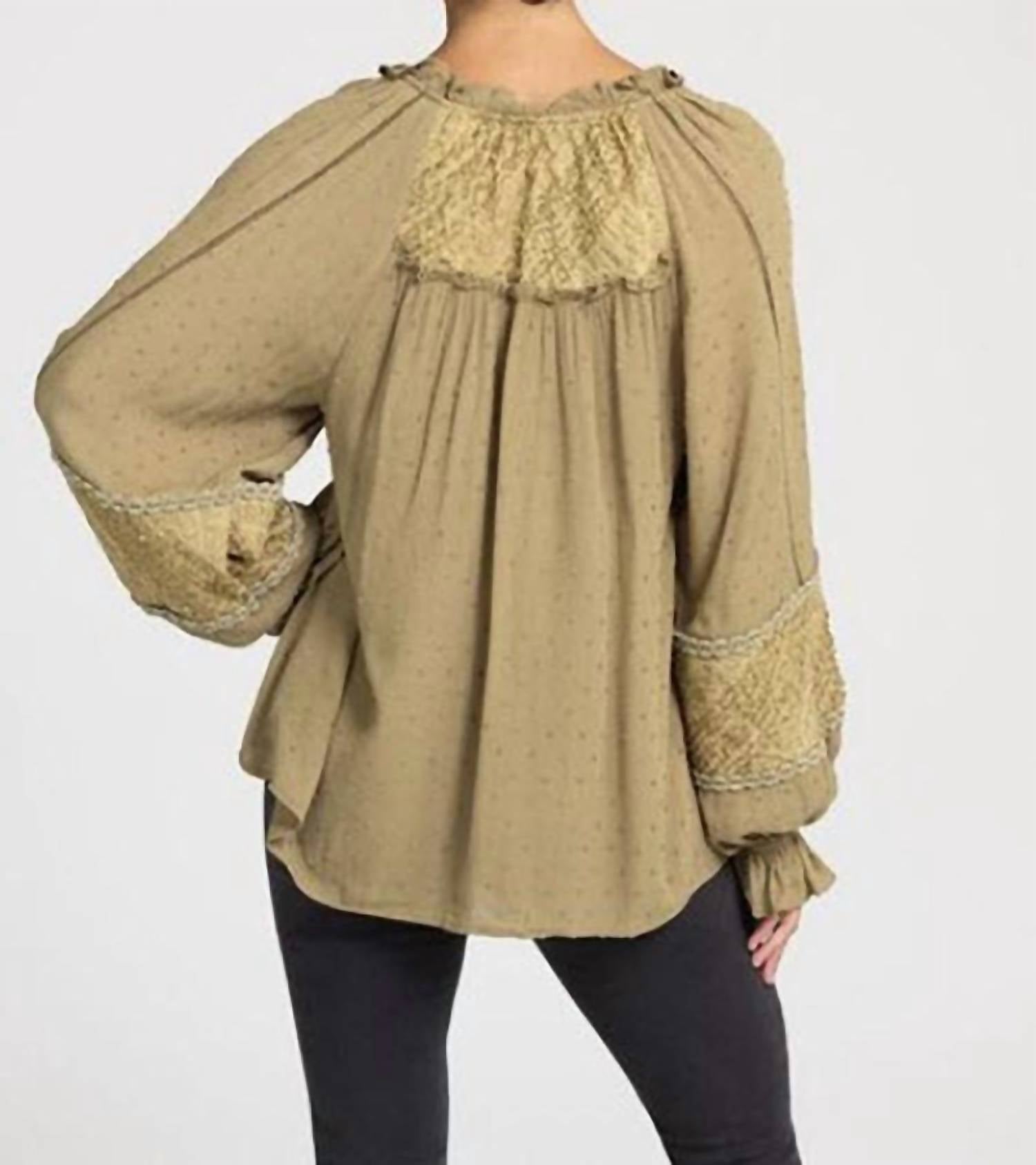 Miss Me - Puff Long Sleeve Knit Top