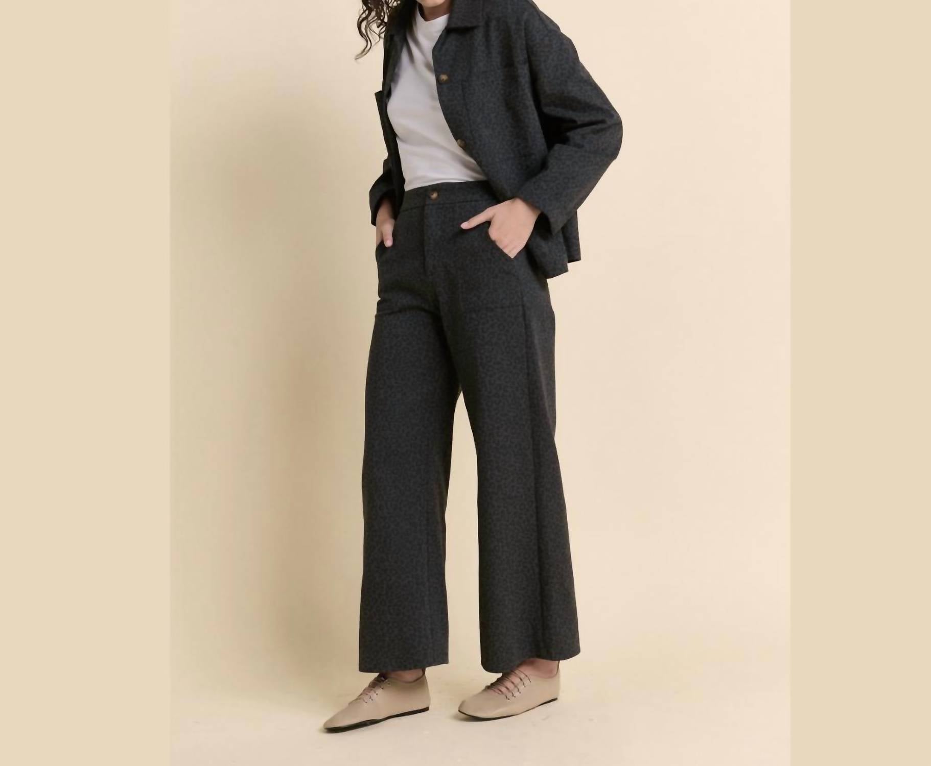 Little Lies - Leopard Pattern Pants