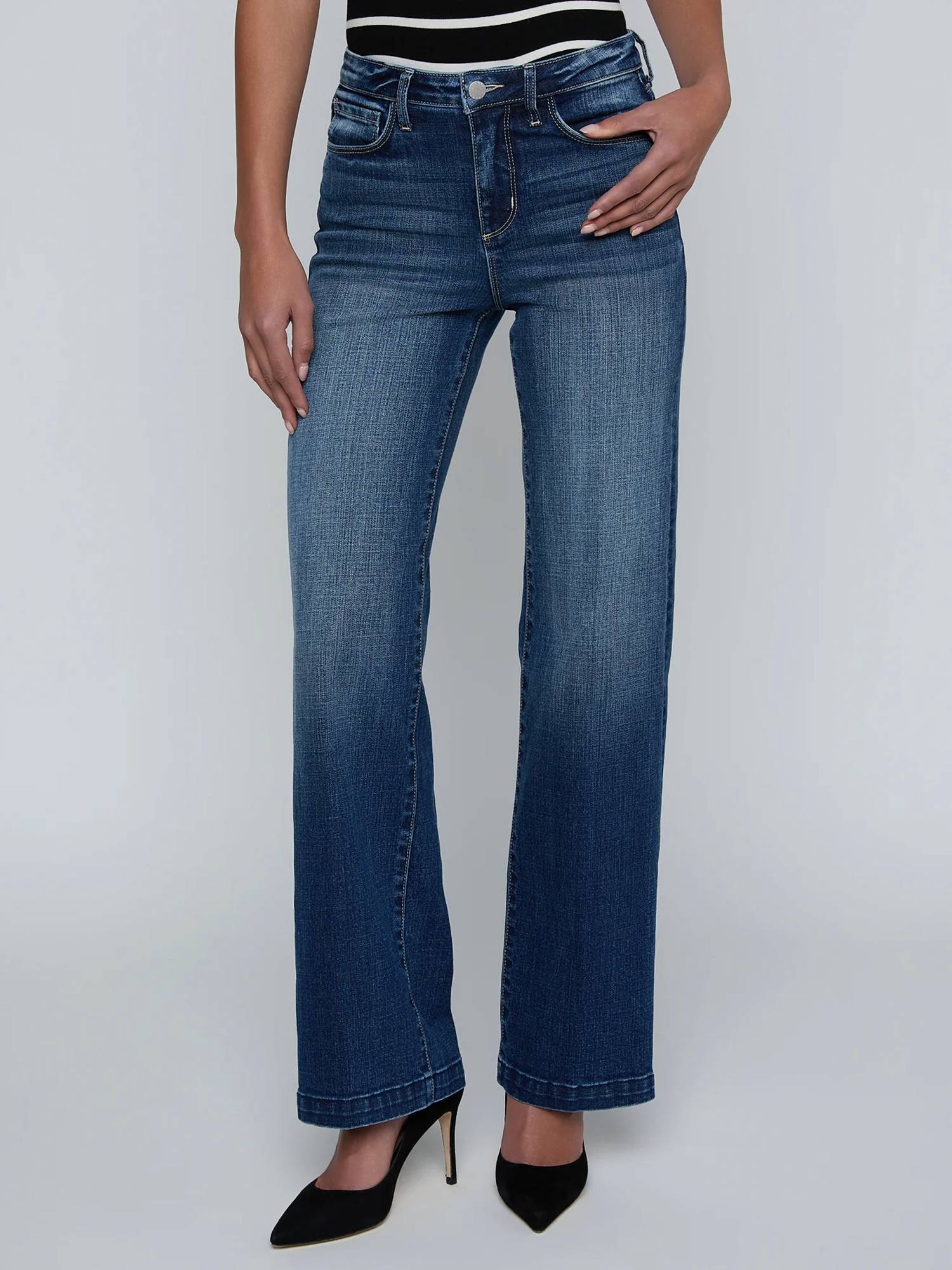 L'Agence - Scottie Wide-leg Jean